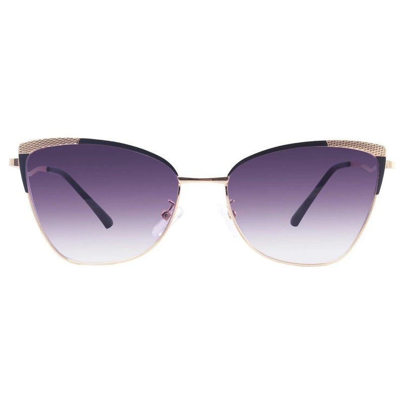 Torion Purple Medium Full Rim Cateye Sunglasses for Women — Hashtag Eyewears