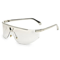 Tri-Angle Silver Large Rim Less Rectangle Sunglasses for Men & Women — Hashtag Eyewears