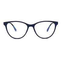 TruBlu | Blue Medium Full Rim CATEYE Computer Glasses for Men & Women [Blue Block]