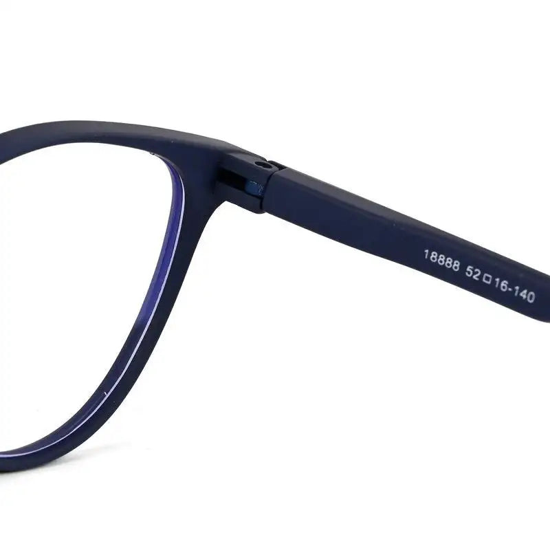 TruBlu | Blue Medium Full Rim CATEYE Computer Glasses for Men & Women [Blue Block]