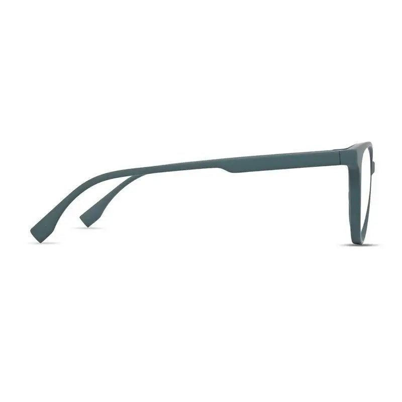 TruBlu | Olive Green Medium Full Rim CATEYE Computer Glasses for Men & Women [Blue Block]
