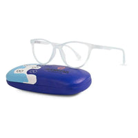 TruBlu | Sky Blue Medium Full Rim CATEYE Computer Glasses for Men & Women [Blue Block]