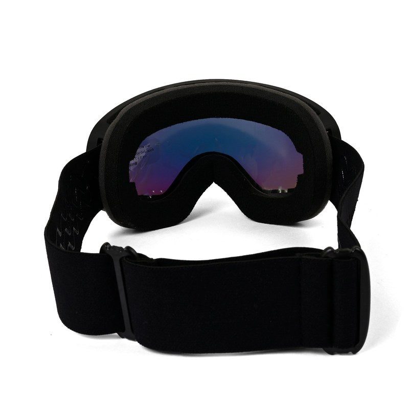 Turbo Black Large Full Rim Visor sports Sunglasses for Men & Women — Hashtag Eyewears