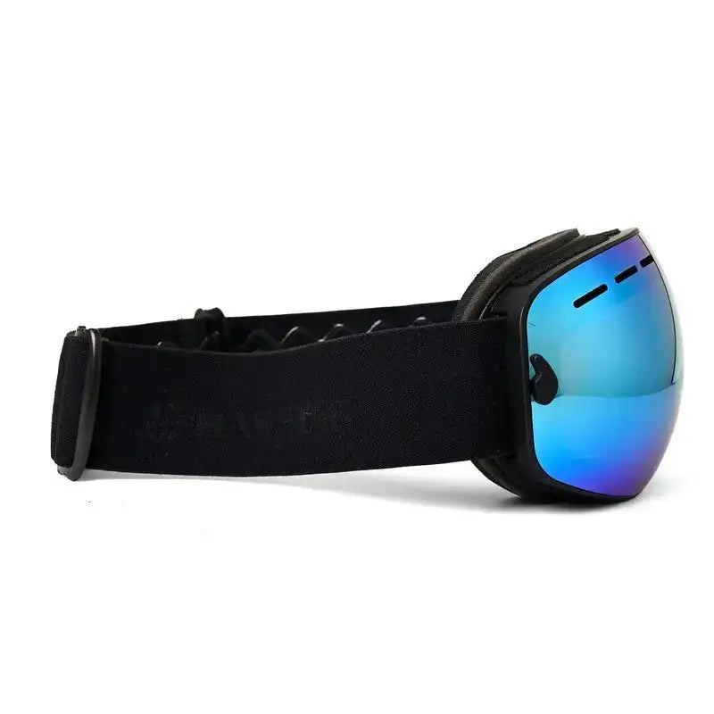 Turbo | Blue Large Full Rim Visor Sports Sunglasses for Men & Women [UV-protected]