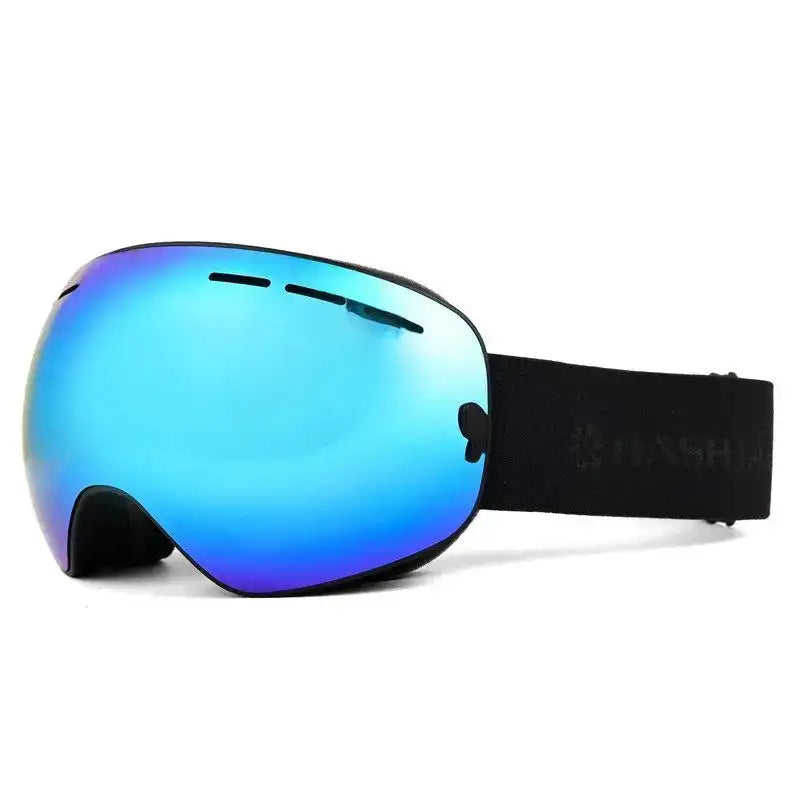 Turbo | Blue Large Full Rim Visor Sports Sunglasses for Men & Women [UV-protected]