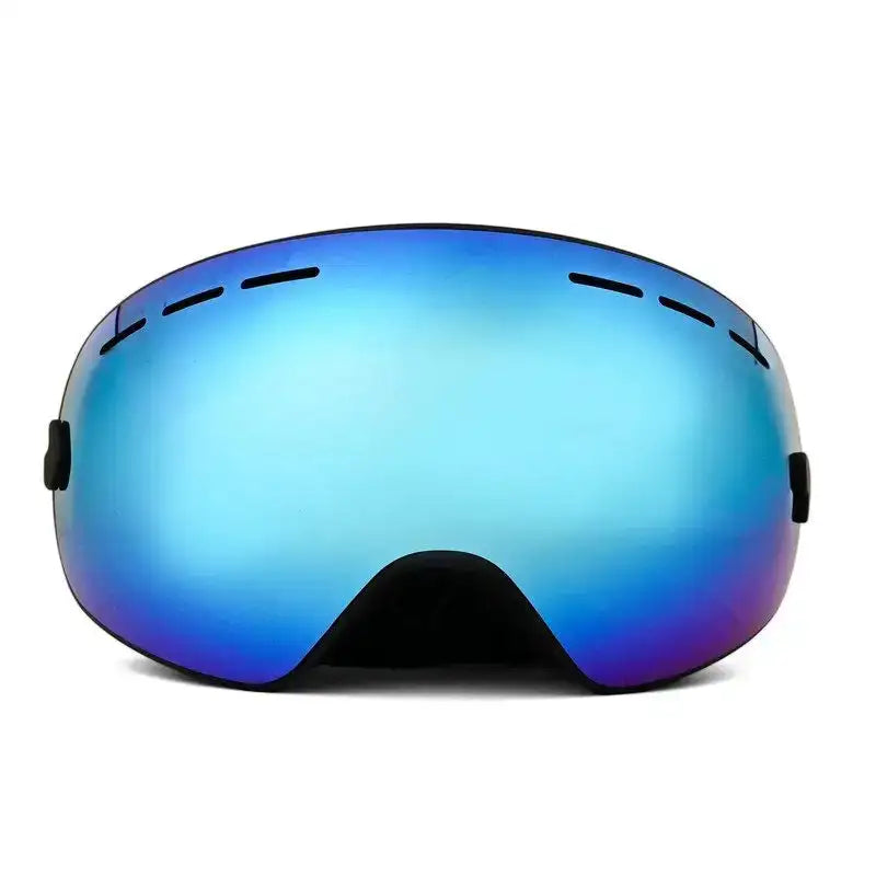 Turbo | Blue Large Full Rim Visor Sports Sunglasses for Men & Women [UV-protected]