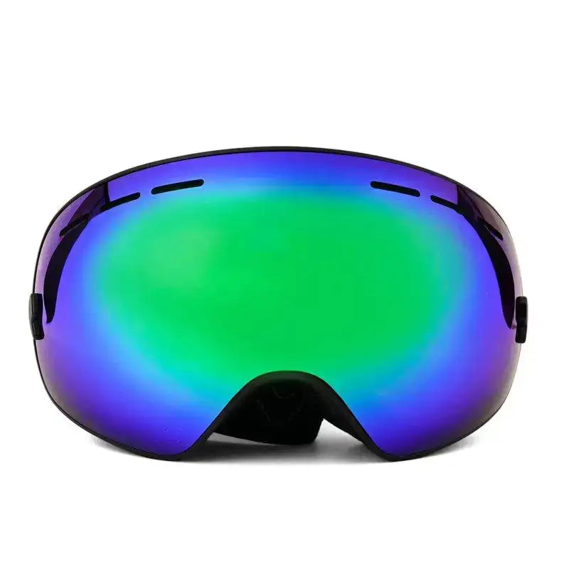 Turbo | Green Large Full Rim Visor Sports Sunglasses for Men & Women [UV-protected]