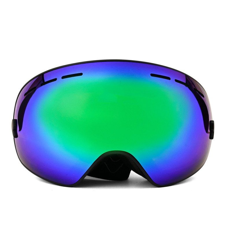 Turbo Green Large Full Rim Visor Sports Sunglasses for Men & Women — Hashtag Eyewears