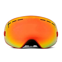 Turbo | Red Large Full Rim Visor Sports Sunglasses for Men & Women [UV-protected]