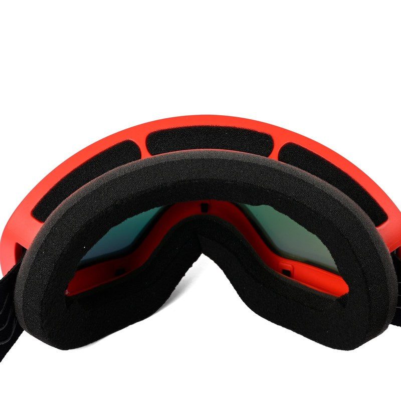 Turbo Red Large Full Rim Visor Sports Sunglasses for Men & Women — Hashtag Eyewears