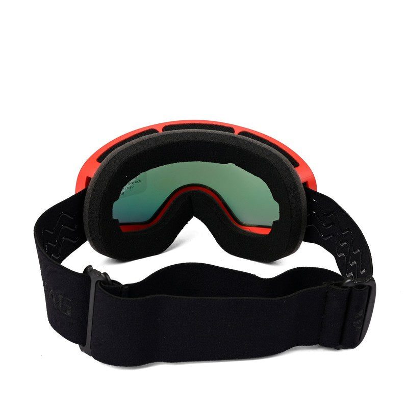 Turbo Red Large Full Rim Visor Sports Sunglasses for Men & Women — Hashtag Eyewears