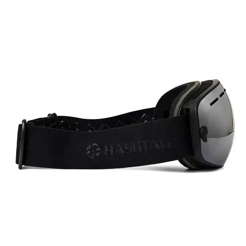 Turbo | Silver Large Full Rim Visor Sports Sunglasses for Men & Women [UV-protected]