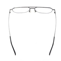 Typhora Grey Large Full Rim Haxagonal Clip-on for Men & Women — Hashtag Eyewears