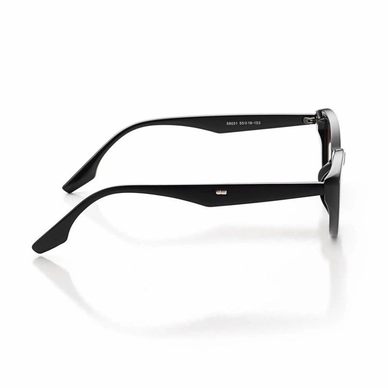 Ultravox Black Medium Full Rim Cat-Eye Sunglasses for Women HASHTAG X WHITECHERRY — Hashtag Eyewears