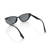 Ultravox | Transparent-Black Medium Full Rim Cat-Eye Sunglasses for Women [UV-protected] HASHTAG X WHITECHERRY