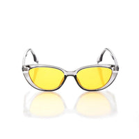 Ultravox Transparent-Grey Medium Full Rim Cat-Eye Sunglasses for Women HASHTAG X WHITECHERRY — Hashtag Eyewears