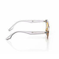 Ultravox | Transparent-Grey Medium Full Rim Cat-Eye Sunglasses for Women [UV-protected] HASHTAG X WHITECHERRY