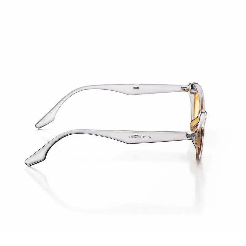 Ultravox | Transparent-Grey Medium Full Rim Cat-Eye Sunglasses for Women [UV-protected] HASHTAG X WHITECHERRY
