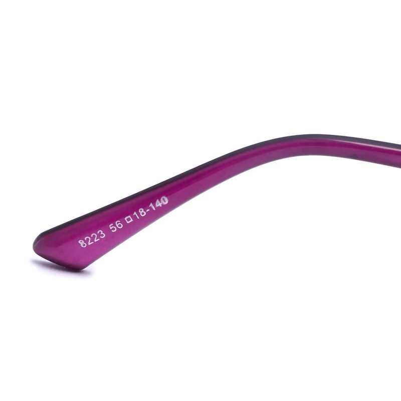 Ulyra Gradient Purple Large Full Rim Square Sunglasses for Women — Hashtag Eyewears