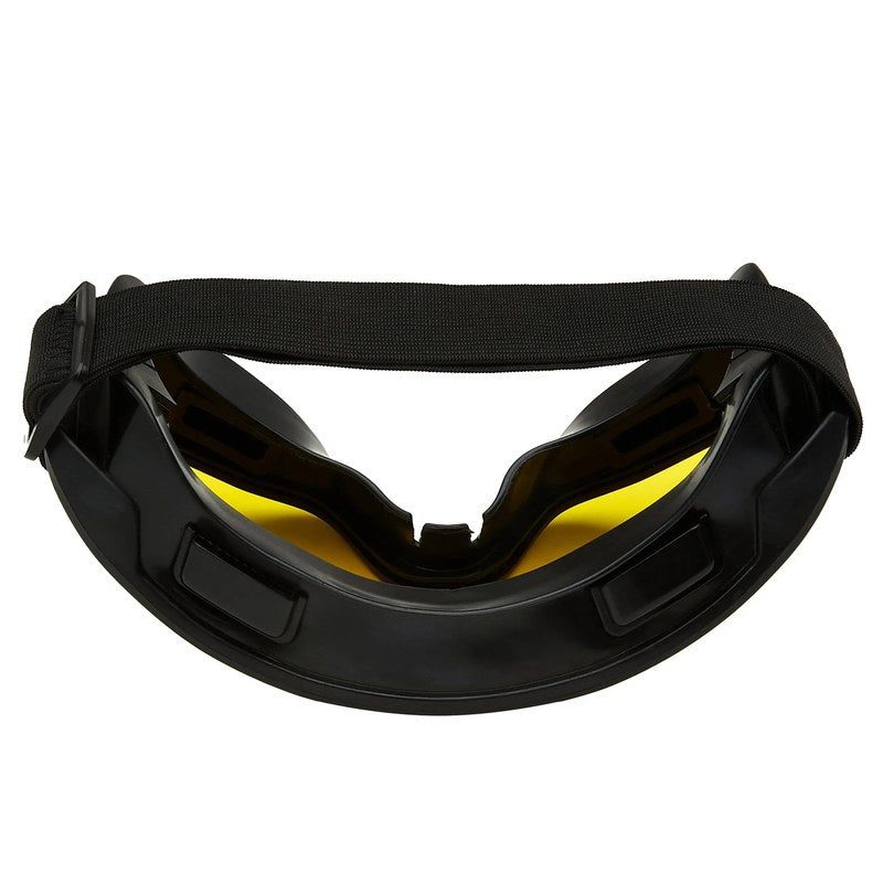 Ulyria | Yellow Free Size Full Rim Shield Sports Sunglasses for Men & Women [Air-Shield]