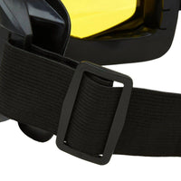 Ulyria Yellow Free Size Full Rim Shield Sports Sunglasses for Men & Women — Hashtag Eyewears