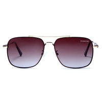 Unity | Gradient Brown Medium Full Rim Square Sunglasses for Men [Polarized]