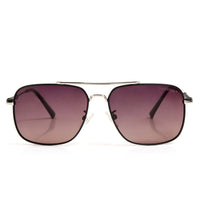 Unity Gradient Purple Brown Large Full Rim Square Sunglasses for Men & Women — Hashtag Eyewears