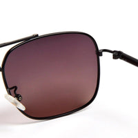 Unity Gradient Purple Brown Large Full Rim Square Sunglasses for Men & Women — Hashtag Eyewears