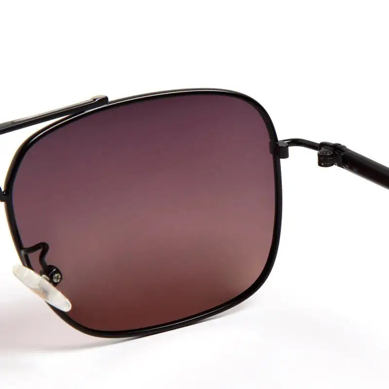 Unity | Gradient Purple Brown Large Full Rim Square Sunglasses for Men [Polarized]