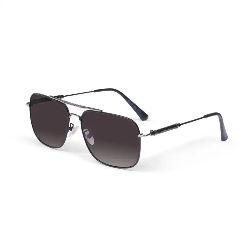 Unity | Gradient Purple Brown Medium Full Rim Square Sunglasses for Men [Polarized]