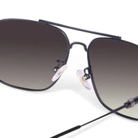 Unity | Gradient Purple Brown Medium Full Rim Square Sunglasses for Men [Polarized]