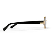 Urbanite | Black Medium Full Rim Oval Sunglasses for Women [UV-protected]