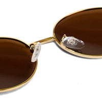 Urbanite | Brown Medium Full Rim Oval Sunglasses for Women [UV-protected]