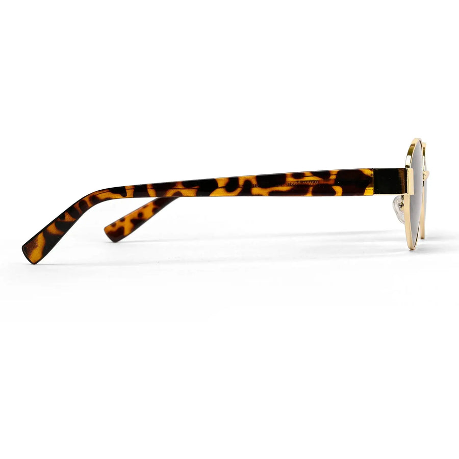 Urbanite | Green Medium Full Rim Oval Sunglasses for Women [UV-protected]