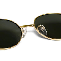 Urbanite | Green Medium Full Rim Oval Sunglasses for Women [UV-protected]