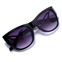 Vail Gradient Purple Medium Full Rim Shield Sunglasses for Women — Hashtag Eyewears