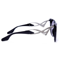 Vail Gradient Purple Medium Full Rim Shield Sunglasses for Women — Hashtag Eyewears