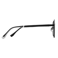 Valkyra Black Large Full Rim Aviator Sunglasses for Men & Women — Hashtag Eyewears