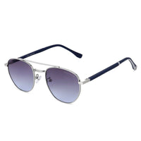 Valkyra Gradient Blue Large Full Rim Aviator Sunglasses for Men & Women — Hashtag Eyewears
