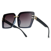 Valoria Blue Large Full Rim Square Sunglasses for Women — Hashtag Eyewears
