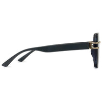 Valoria Blue Large Full Rim Square Sunglasses for Women — Hashtag Eyewears