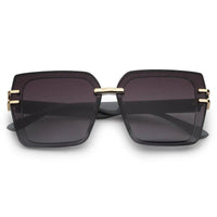 Valoria Grey Large Full Rim Square Sunglasses for Women — Hashtag Eyewears