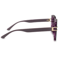 Valoria Purple Large Full Rim Square Sunglasses for Women — Hashtag Eyewears