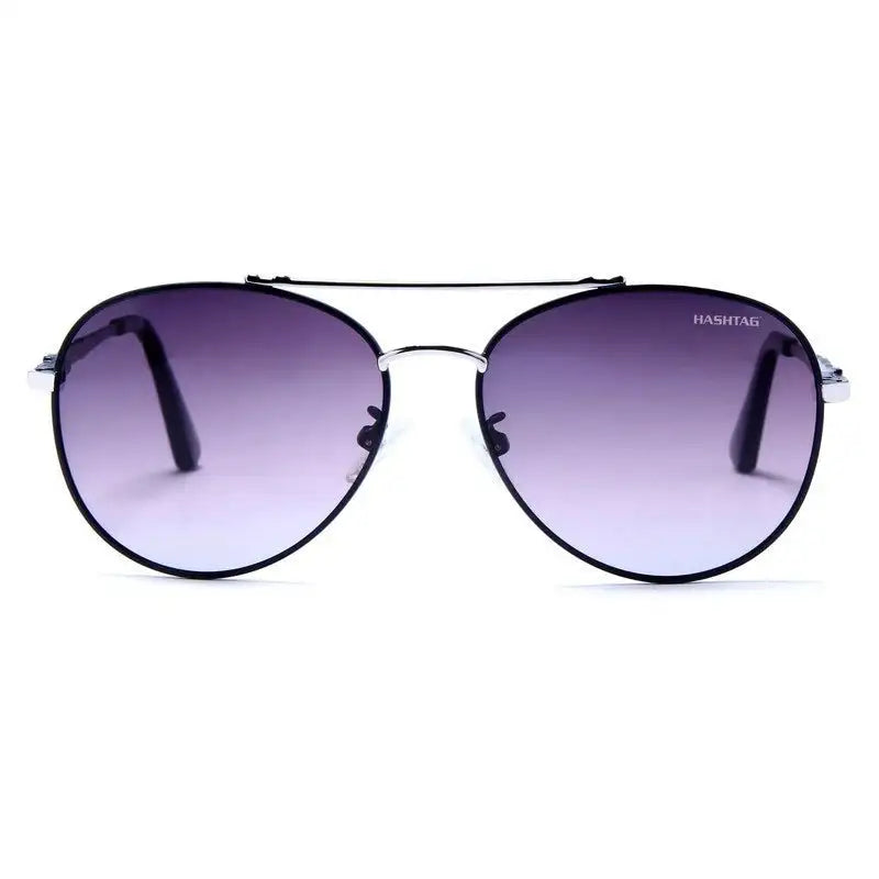 Valtor | Gradient Pink Small Full Rim Aviator Sunglasses for Men & Women [Polarized]