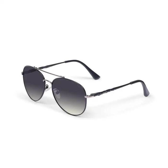 Valtor | Gradient Purple Small Full Rim Aviator Sunglasses for Men & Women [Polarized]