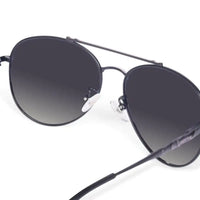Valtor | Gradient Purple Small Full Rim Aviator Sunglasses for Men & Women [Polarized]