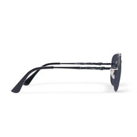 Valtor | Grey Large Full Rim Aviator Sunglasses for Men & Women [Polarized]