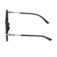 Veilion Black Large Full Rim Hexagonal Sunglasses for Women — Hashtag Eyewears