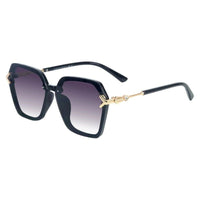 Veilion Purple Large Full Rim Hexagonal Sunglasses for Women — Hashtag Eyewears
