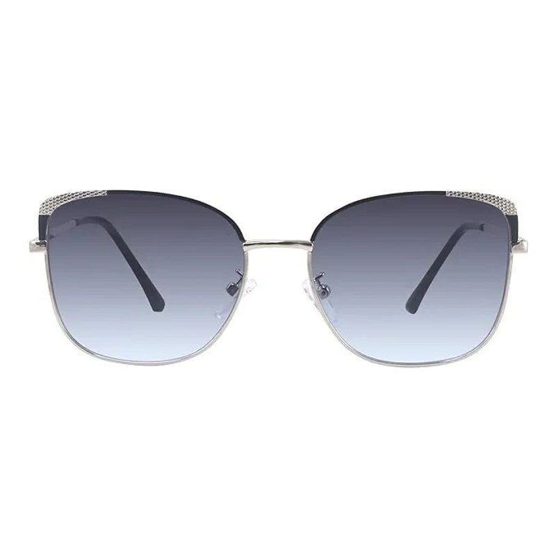 Velox Blue Medium Full Rim Square Sunglasses for Women — Hashtag Eyewears